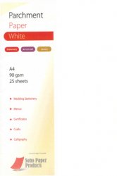 Parchment Paper  90gsm  White Bulk Buy